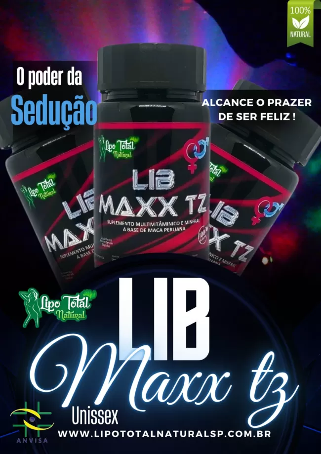 LIB MAXX TZ - 30 CAPS