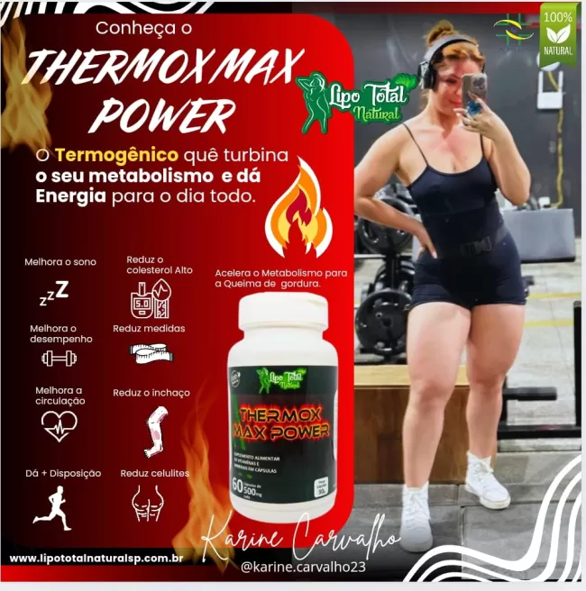 THERMOX MAX POWER - 60 CAPS